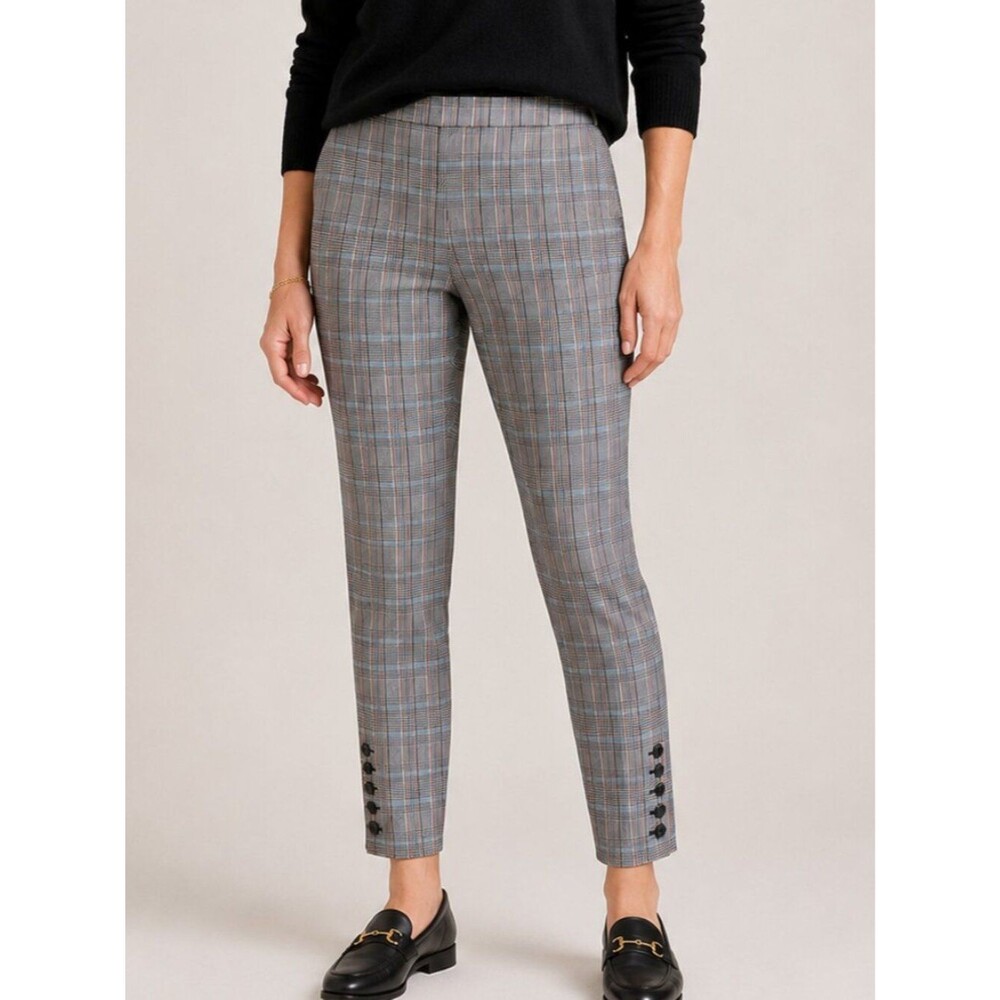Talbots Chatham Bi-Stretch Plaid Pants